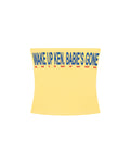 [ PRE ORDER ] TUBE TOP KEN WAKE UP YELLOW