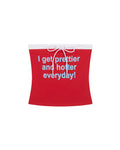 [ PRE ODER ] TUBE GET PRETTY TOP RED