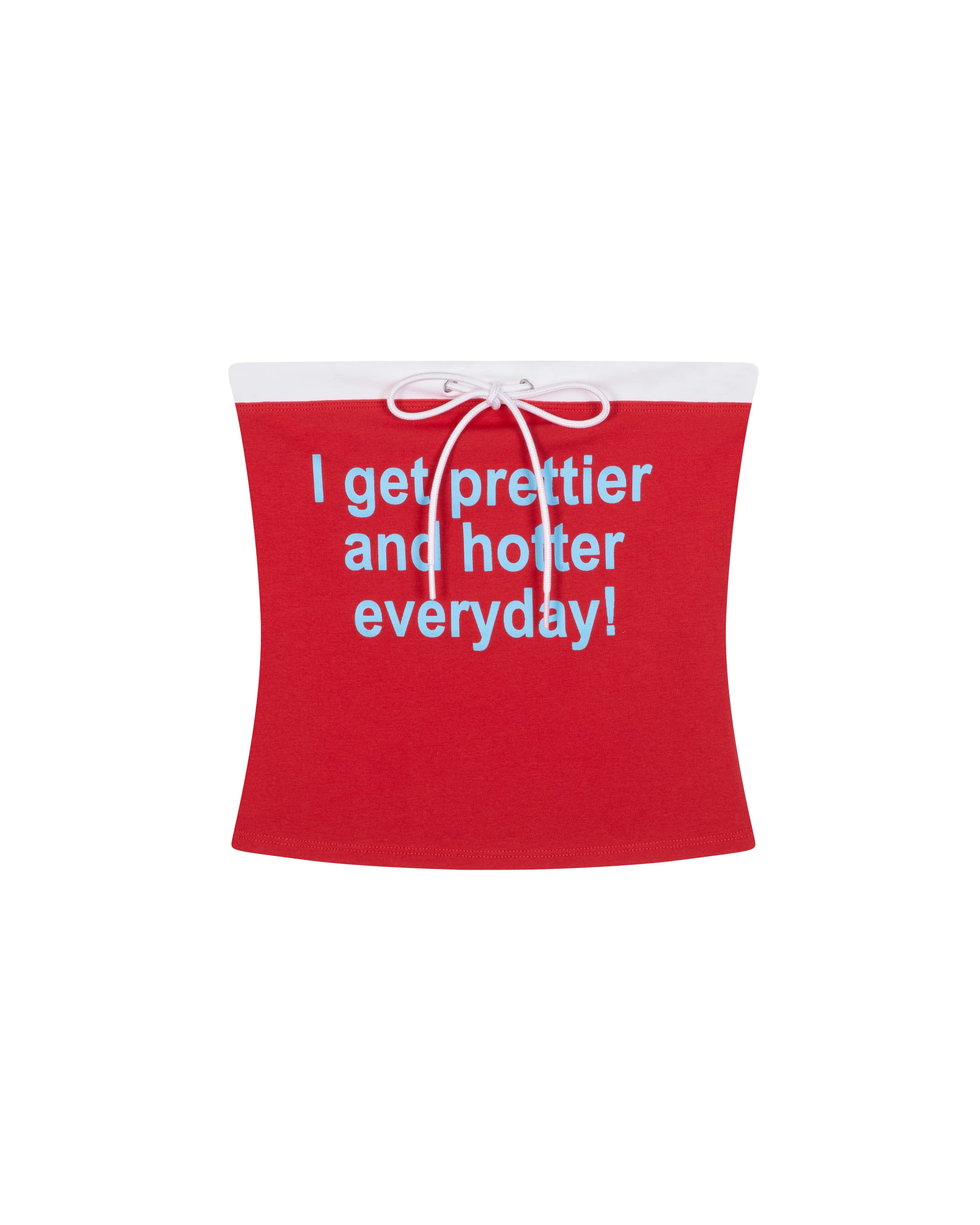 [ PRE ODER ] TUBE GET PRETTY TOP RED