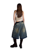 HADES Groovy Wash Jean Shorts