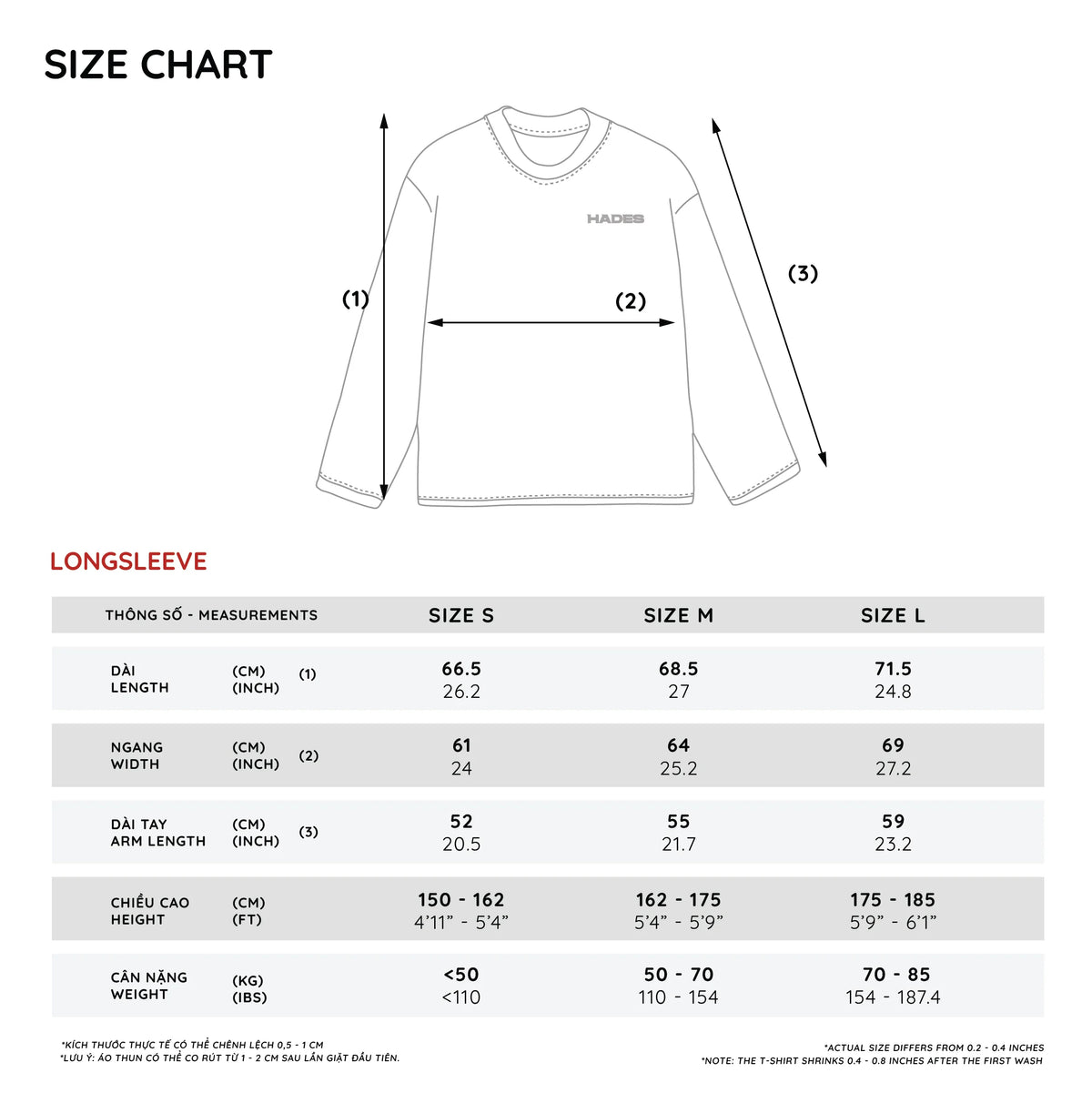 Hades Archive Longsleeve