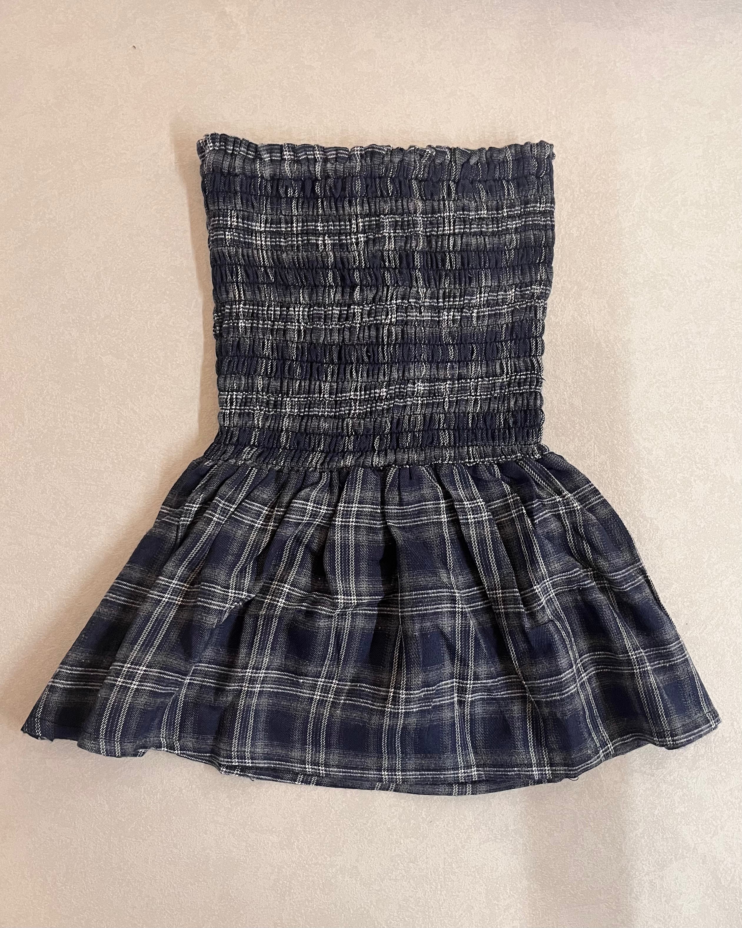[少量現貨✨] Baby Doll Plaid Sleeveless Top (2 colours)