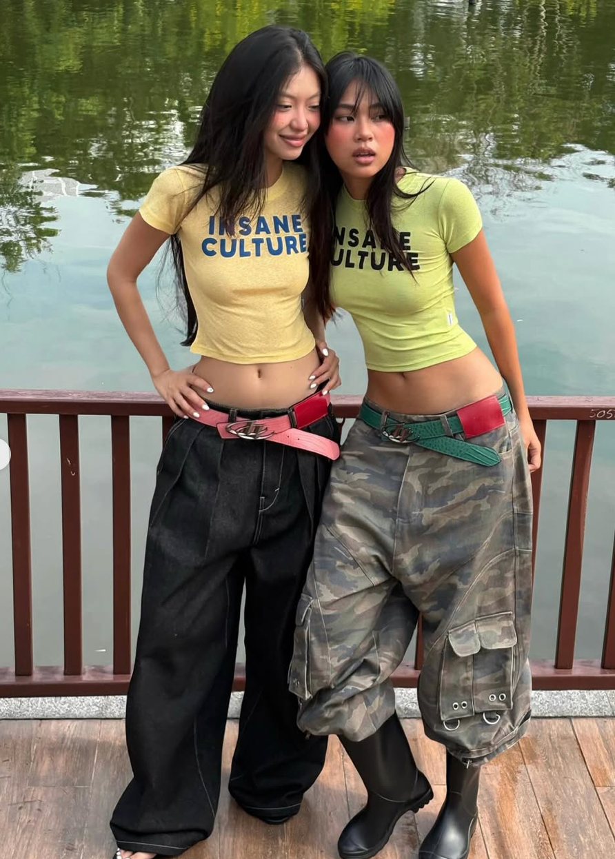 [黑色白色現貨可售！✨] INSANE Culture Baby Tee