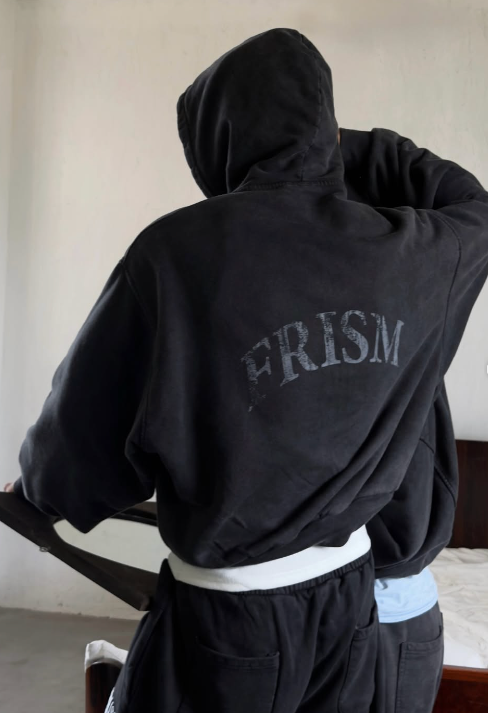 FABRICLISM Boxy-Fit Washed Hoodie