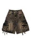 HADES Bermude Wash Jean Shorts