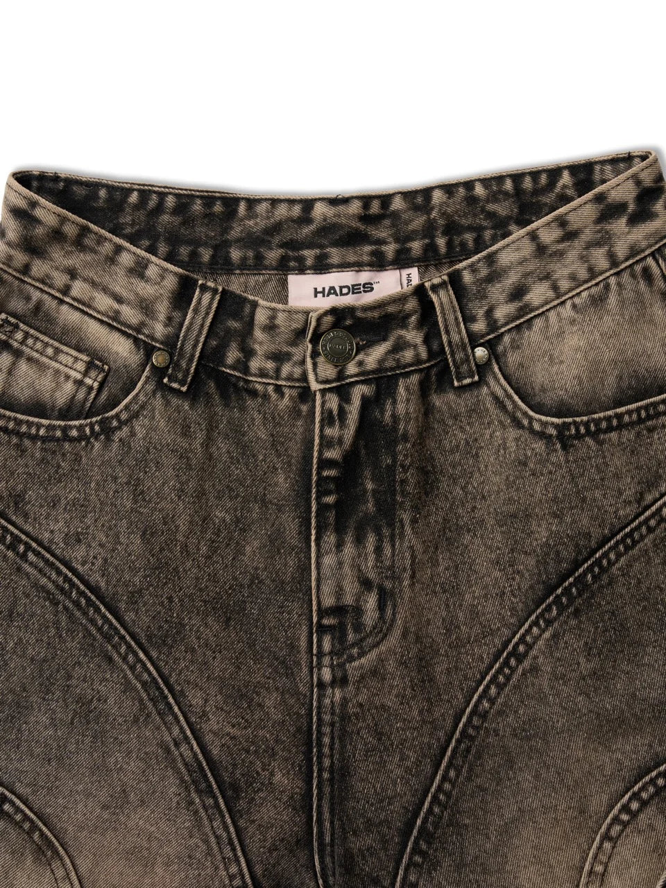 HADES Bermude Wash Jean Shorts