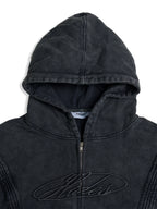 HADES Contrast Script Hoodie Jacket