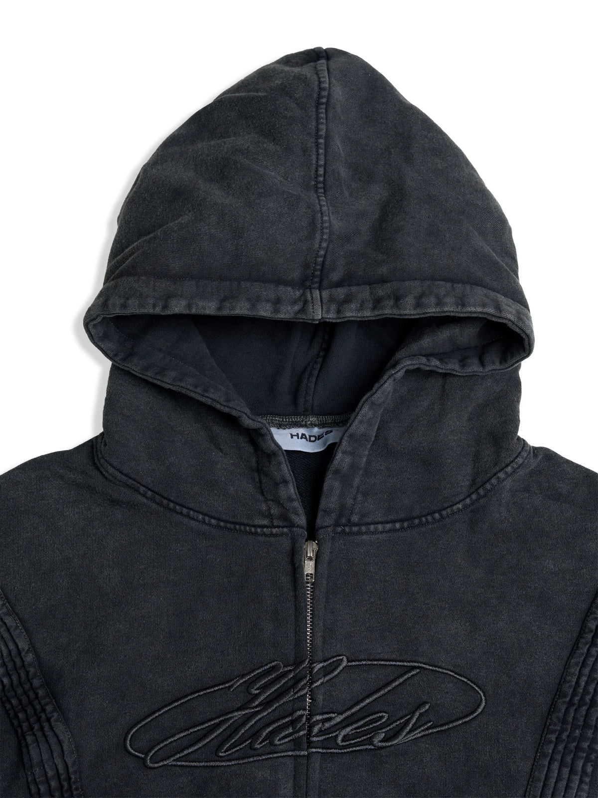 HADES Contrast Script Hoodie Jacket