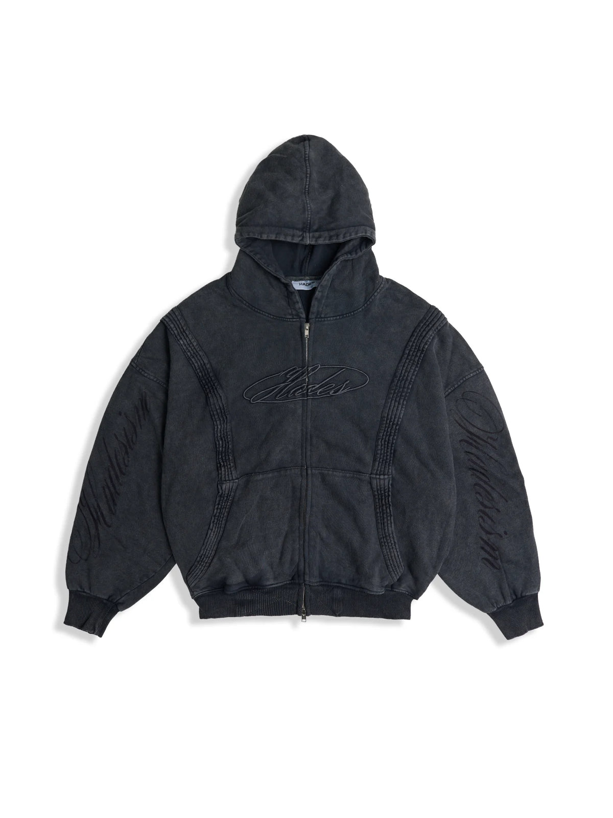 HADES Contrast Script Hoodie Jacket