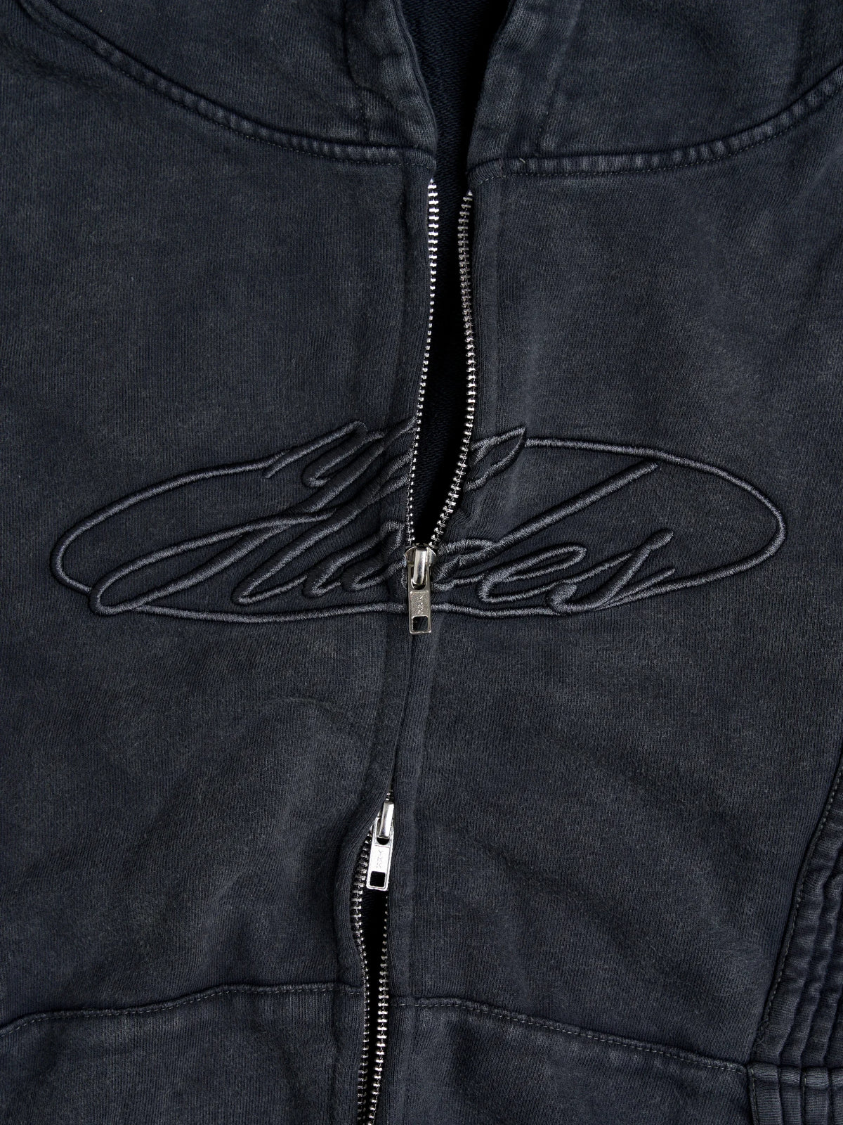 HADES Contrast Script Hoodie Jacket