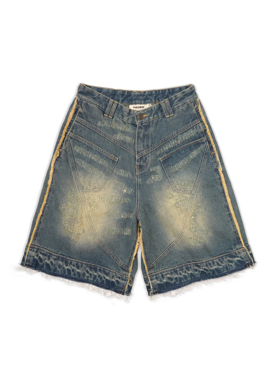 HADES Groovy Wash Jean Shorts