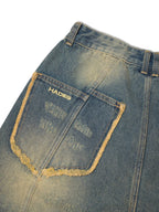 HADES Groovy Wash Jean Shorts
