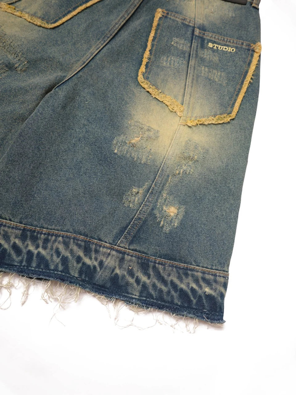 HADES Groovy Wash Jean Shorts
