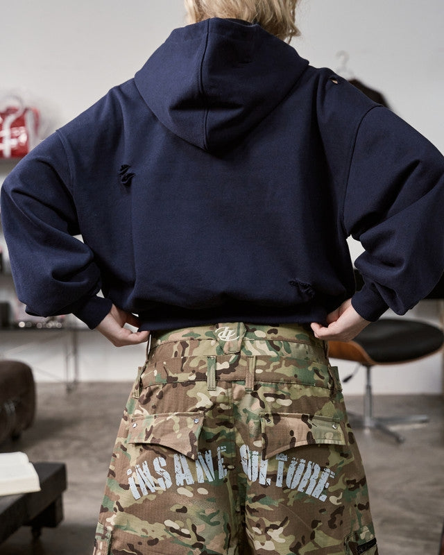 Insane® Static Noise Hoodie Zip