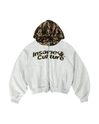 INSANE Camo Patch Hoodie Zip