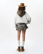 INSANE Camo Patch Hoodie Zip