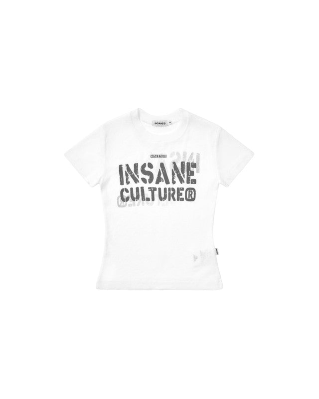 [現貨可售 下單即發貨 ⭐️] INSANE SCRIPT Baby Tee (2 colours)
