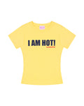[ PRE ORDER ] BABIE TEE "I AM HOT"