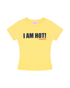 BABIE CLUB WEAR Babie Tee "I am Hot"