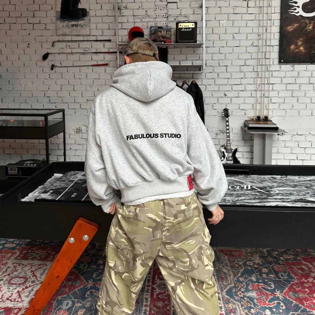 FABRICLISM Premium Fleece Hoodie Jacket