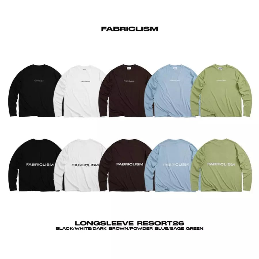 FABRICLISM RESORT26 Long-Sleeve T-Shirt