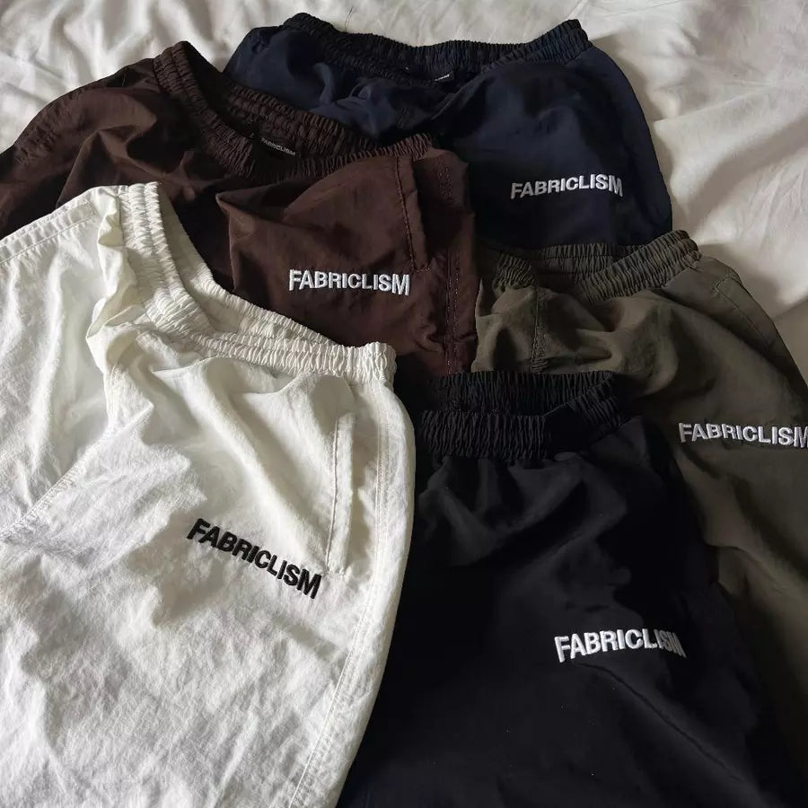 FABRICLISM  RESORT 26 Unisex Nylon Pants (5 colours)