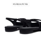 [ 緞面材質款 💫 ] FLORALPUNK Suede Mary Pointy