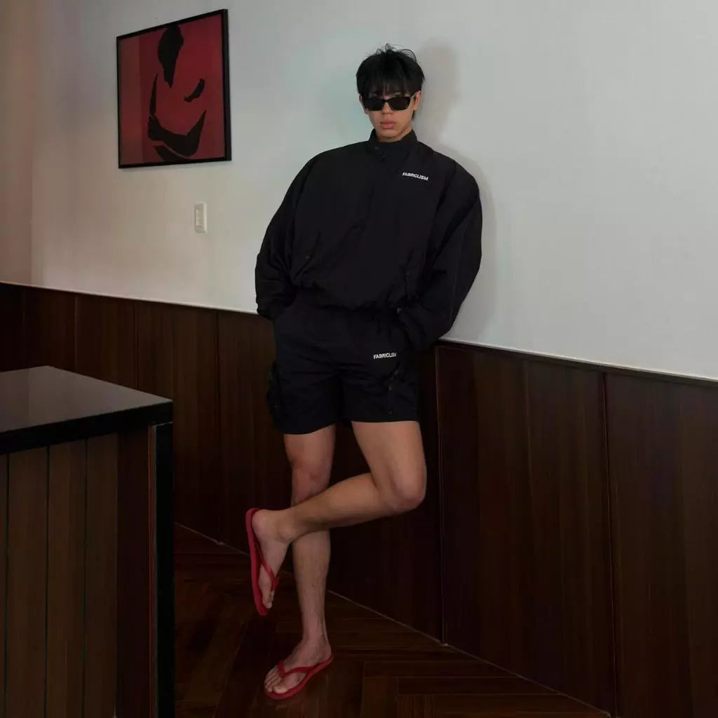 FABRICLISM Unisex Cargo Nylon Shorts