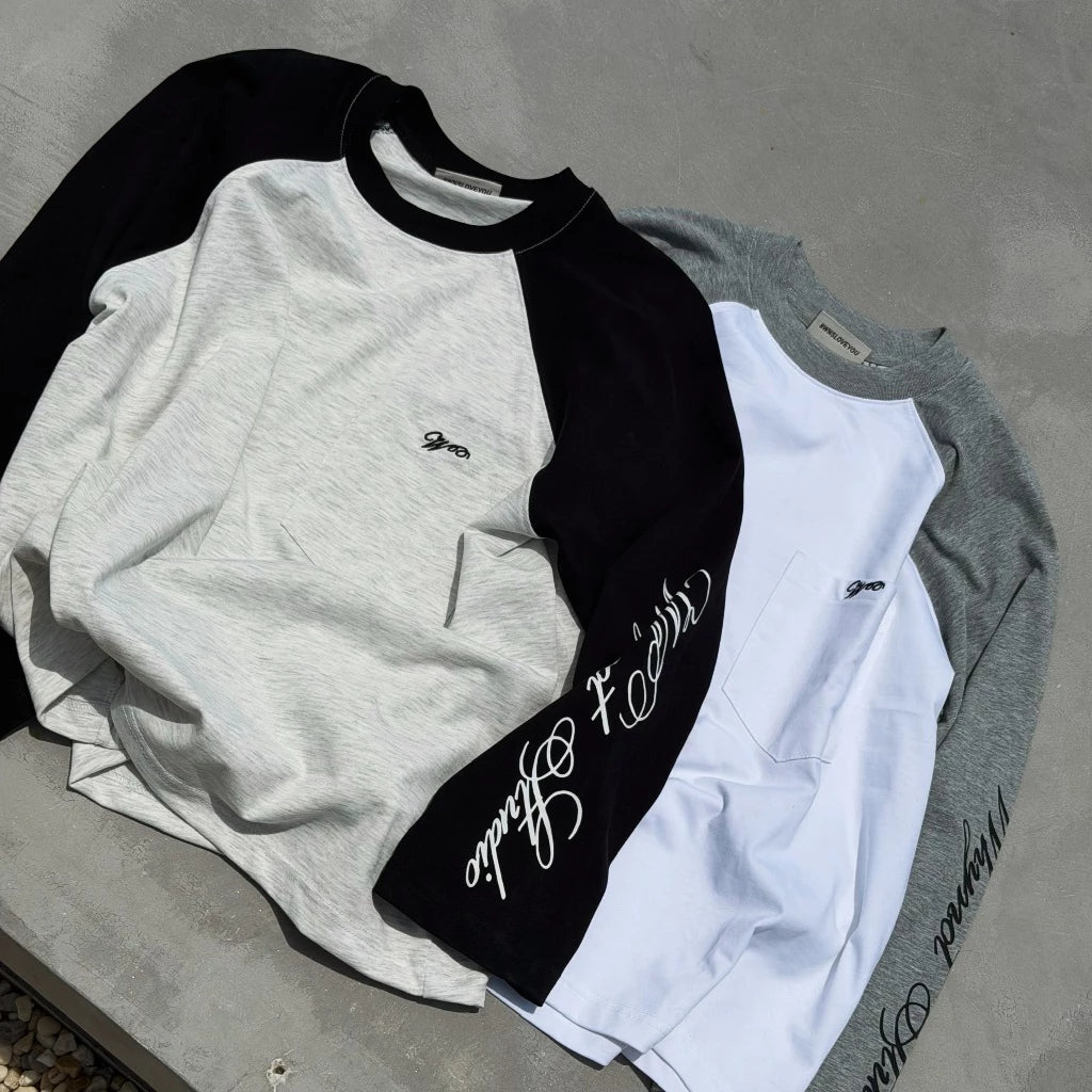 VN Raglan Long-Sleeve T-shirt (2 colours)