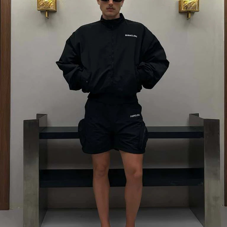 FABRICLISM Unisex Cargo Nylon Shorts
