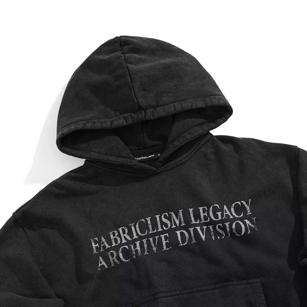 FABRICLISM Boxy-Fit Washed Hoodie